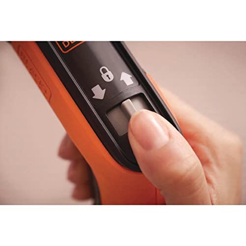 Black Decker Parafusadeira Monta Móveis Sem Fio, Encaixe sextavado6,35 mm, Acompanha 1 Cabo de Carre