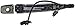 Dorman 81396 Front Driver Side Exterior Door Handle Compatible with Select Nissan Models, Chrome