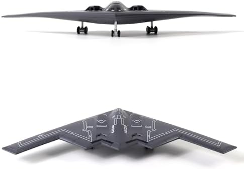 NUOTIE B-2A Spirit 1/200 Metal Bomber Model Kits with Stand Stealth and Strategic Bomber Diecast Alloy Airplane Model Pre-Build Military Aircraft Collection(USAF Spirit of Missouri) — view 2