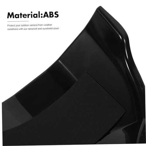 Cubiertas Negras para Cámara Evite Averías de Lluvia con Fundas ABS Exterior 4