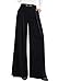 PRETTYGARDEN Womens Wide Leg Trousers 2026 Elastic High Waisted Dress Pants Pleated Slacks Flowy Business Work Palazzo Pants (Black,Medium)