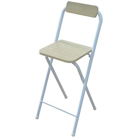 24-inch bar stool, counter height/with backrest/foldable chair/can accommodate 280 pounds Cover
