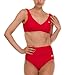 Womens Bralette Set Red
