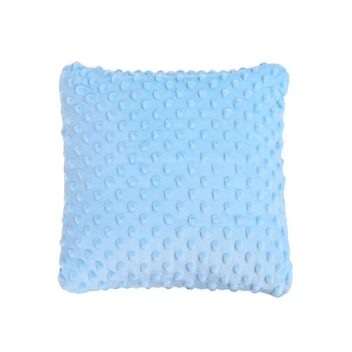 Minky Dot Sensory Pillow, 11.8" Blue