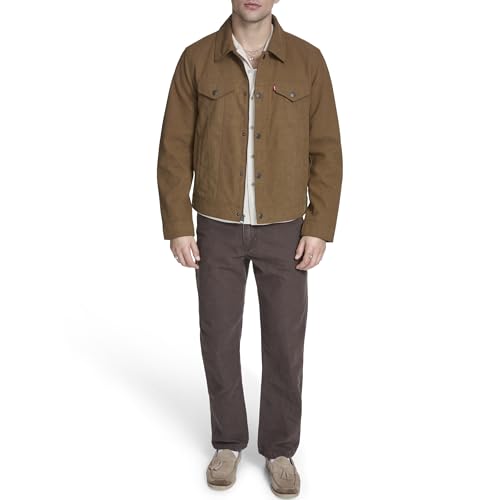 Image of Levi's Men's Faux Leather Classic Trucker Jacket