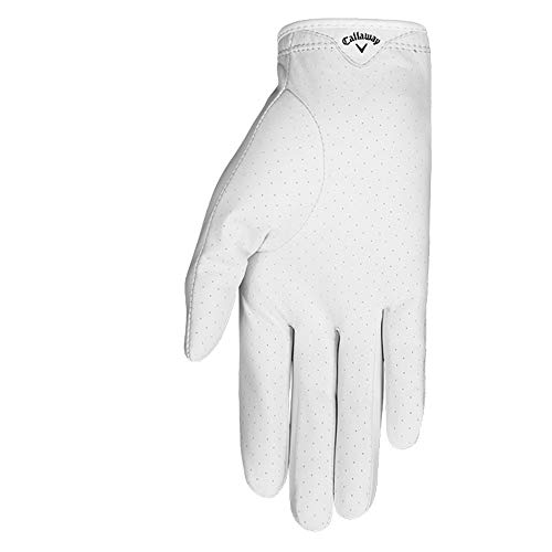 Callaway Dawn Patrol Glove (Left Hand, Large, Women's) , White #TOP2