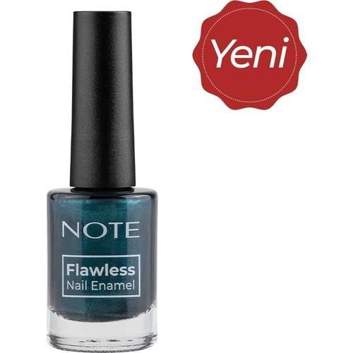 Note Cosmetics Nail Flawless Oje 114 Oil Green, Mavi