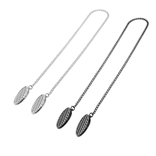 Reusable Napkin Holder Clip Napkins Neck Chain Race Labbe Workers for Professionals and Students Versatile Fabric Clip4