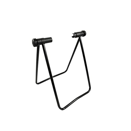 balacoo 1Pc Mountain Bike and Road Bike Triangle Vertical Repair Stand Height Display Hub Kickstand for Home Mechanics Black