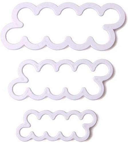 Image of First Try Fondant Tool Cake Decorating Gumpaste Flowers The Easiest Rose Ever Cutter Cookie Cutters, Set of 3