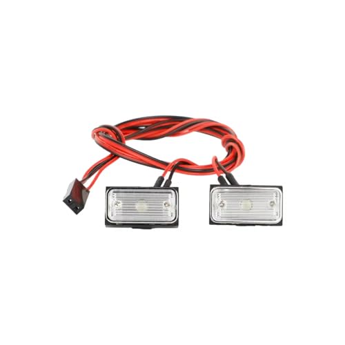 RC�X�|�b�g���C�g For Axial For Scx10 For Trx4 For Defender D90 For Bronco 1/10 �p�A2����A�^�[���V�O�i���C���W�P�[�^�[���C�g�ARC�N���[���[�J�[(Transparent)