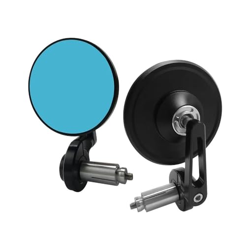 Espejos retrovisores extremo de barra mango para Scrambler Bobber Bonneville T120 T100