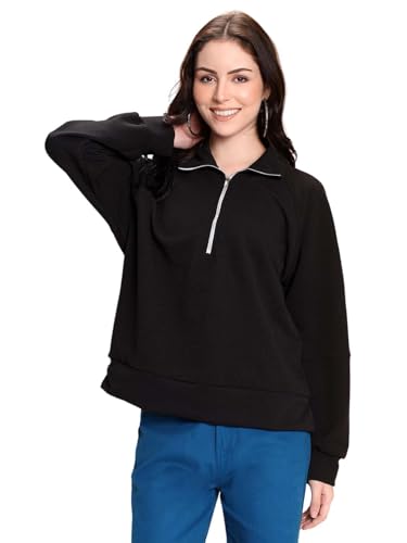 Image of KOTTY Women's Stylish Pullover Sweatshirt Ideal for Winter and Layered Looks