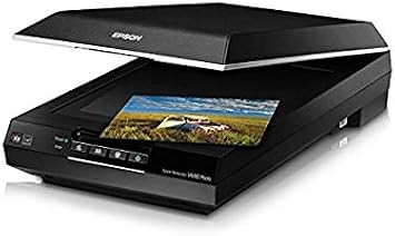 Epson Perfection V600 Photo Wired USB Connectivity Color Scanner - 6400 x 9600 dpi, Enlargements up to 17 x 22 Flatbed Image Scanner