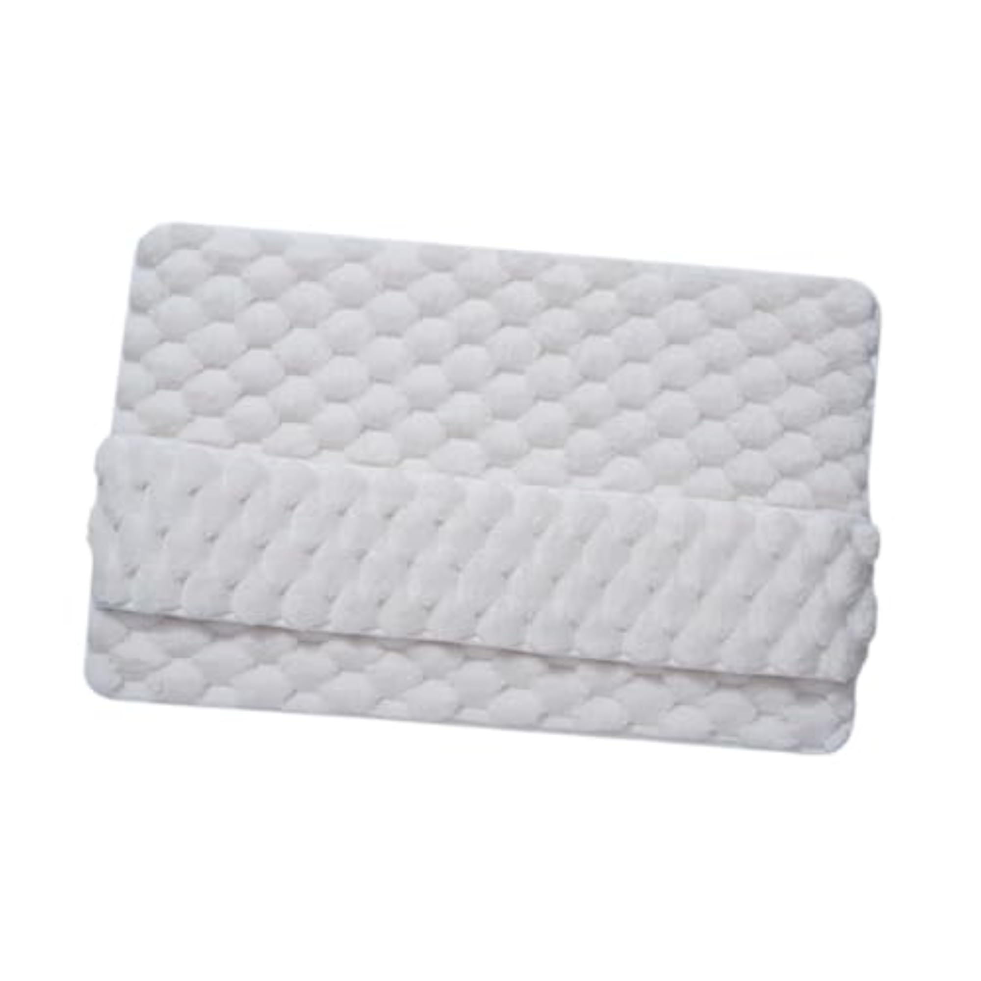 Extra Thick Polyester Foam Bathroom Mat Versatile Accessory