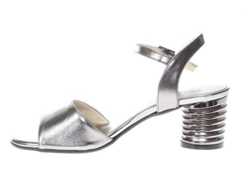 CINZIA SOFT Sandali Tacco Tacco ABS Donna Argento