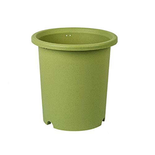 YUXINYAN Blumentopf Balkon Haushalt einfache große blumentopf grün Dill sukkulente pflanzt Kunststoff blumentopf innen mit entwässerungsloch blumentopf PflanzküBel AußEn (Size : Groß)