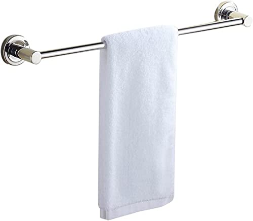 Towel Rack Towel Rails Towel Hanging Towel Bar Stainless Steel Towel Rack Single Rod Towel Rail Wall Hanging Towel Holder for Bathroom Balcony Kitchen Towel Bracket Bathroom Towel Shelf (110cm) ()