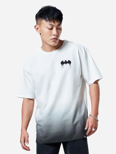 Image of The Souled Store Men's Cotton Blend Loose Fit Round Neck Sweatshirt