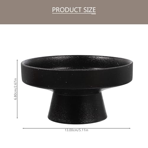 Doitool U114088MBPT9075IIJV3Z65RX Ceramic Footed Bowl - 5 Inch Decorative Pedestal Bowl Fruit Bowl Fruit Tray Dessert Display Stand Serving Dishes For Home Kitchen Counter Centerpiece Table Decor thumb #1