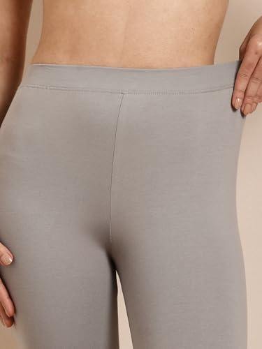 Image of TWIN BIRDS Super Stretchable Cotton Elasthane Fabric Ankle Length Leggings for Women