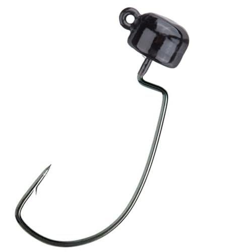 Image of Reaction Tackle Tungsten Mushroom Head Ned Rig Shroom Jig Heads (5-Pack)