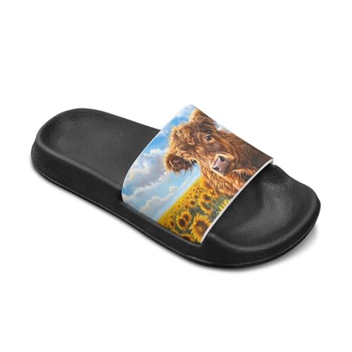 Toddler Sandals Comfy Sport Slides Non-slip Beach Slides Garden Slip On Shoes Water Friendly Bath Slippers2