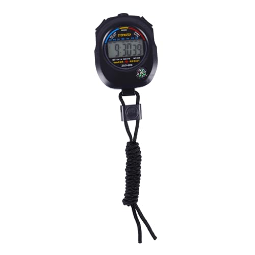 HEMOTON Multifunctional Timer Stopwatch Interval Timer Football Sports Electronic Watch Training