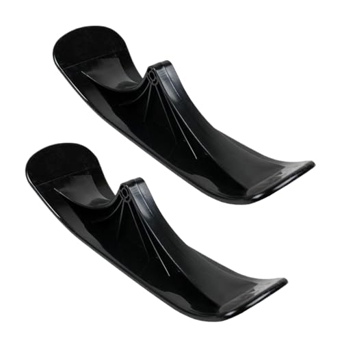 Jvjggag Ensemble de planches de luge à neige – Kit de conversion de ski pour le plaisir de la trottinette | Construction en polypropylène avec design...