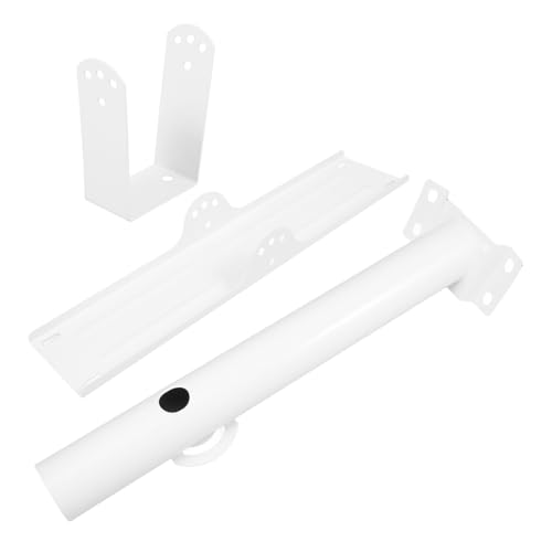 Soportes de montaje para lámparas solares exteriores kit de accesorios sin tornillos para vallas