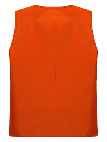 Multi-Pocket Safety Vests for Kids Boys Girls School Group Volunteer Work Uniform Sleeveless Waistcoat Jacket Top3