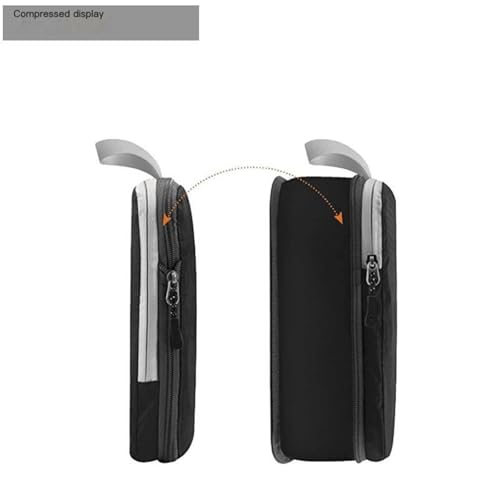 Four-Piece Travel Compression Storage Bag Portable Waterproof Clothing Storage Bag(Pink)4