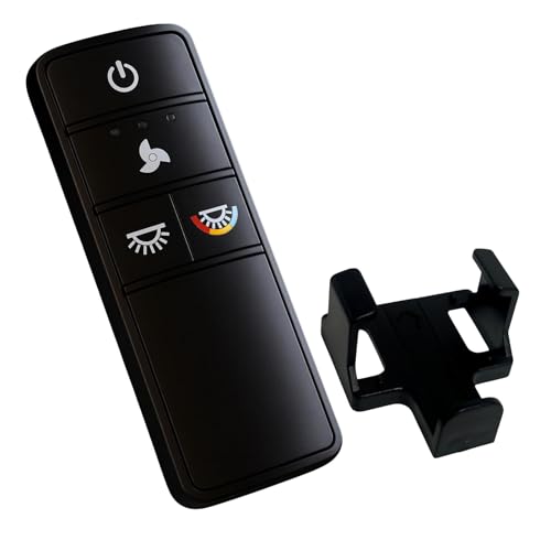 TX028C-S Ceiling Fan Remote Control A25-TX028C-S Replacement for Hampton Bay & Home Decorators Collection Fans 3-Speed Fan & Light Control Dimmer & Color-Temperature Adjustment 304 MHz