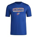 Adidas Men's FC Cincinnati MLS Short Sleeve T-Shirt, Royal Blue, Medium