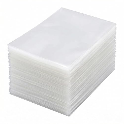 TUPWEL 100PCS 5x7inch (1.2mil) Clear Flat Cello/Cellophane Sealable Treat Bag PP Plastic Packing Bags for Gift Wrap Party Weddin