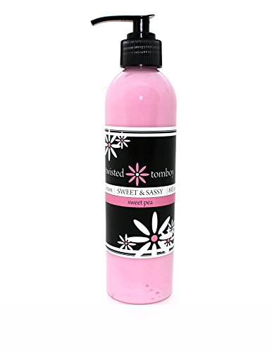 Sweet Pea Nourishing & Moisturizing Aloe Lotion 'Sweet & Sassy' - Perfect For Dry Hands, Face and Body HANDMADE IN THE U.S.A.