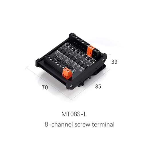 Relais statique multicanal MT08S-L PLC rail DIN DC 24V - 2