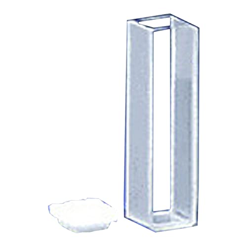 Cellules en quartz 2 mm Q102 de haute précision avec fond rond et couvercle 0.7ml