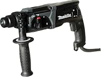 Makita HR2470BX40 Kombihammer inklusiv SDS-PLUS Bohrer-Set im Transportkoffer, 780 W, 230 V, Black Edition, inkl. SDS-PLUS Bohrerset – Ansicht 2