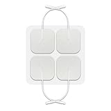 Performance Elektroden Druckknopf Muskelaufbau Muskel Stimulator - Elektroden Set Bauchmuskeln Klebepads Gesicht Rücken, Elektrodengel, Elektroden Tensgerät Massage Massagegerät Gürtel 20pcs (2.5mm)