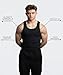 Ekkovision Beaters, Men's Tank Tops, Cotton Spandex Blend Tanks Tops for Men, Comfortable, Durable & Stylish Ribbed Fabric, Ideal Fit for Gym or Casual Wear, 3 Pack, Black, Size Large