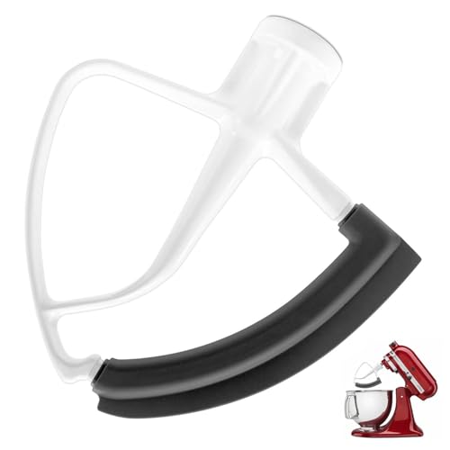 Lcyen Flex Edge - Batidor para KitchenAid, agitador para KitchenAid, 11,4-5 cuartos para batidora de pie de cocina, mezclador de cocina, accesorio para agitador Kitchenaid, batidor con bordes de