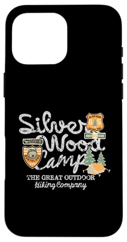 ���B���e�[�W �V���o�[ �E�b�h �L�����v The Great Outdoor Hiking �X�}�z�P�[�X iPhone 16 Pro Max �p