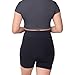 Belly Bandit BASICS Maternity Support Shorts – Over-Belly Pregnancy Shapewear for Gentle Compression & Back Support – Seamless, Breathable, and Comfortable Pregnancy Shorts, Black - Medium