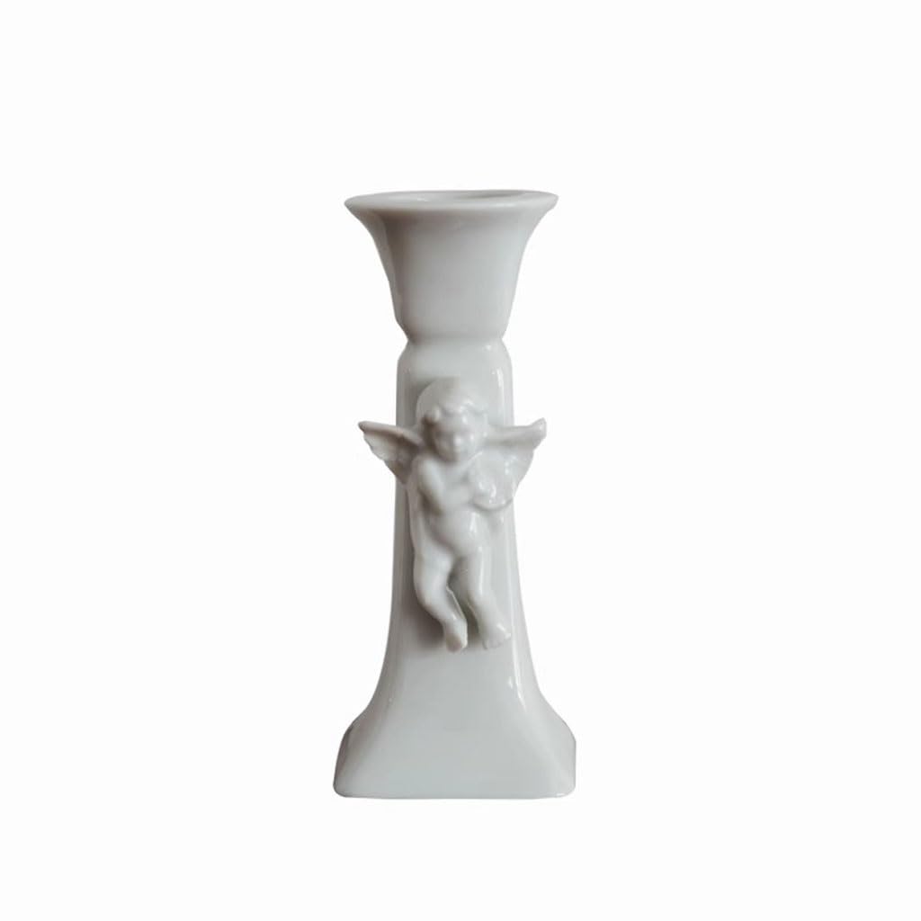 Candlesticks Holders Creative Three-dimensional Ceramic Candlestick Home Dining Table Candle Holder Ornaments Candle Holders for Candlesticks