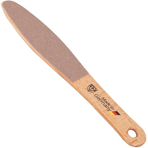3 Swords Germany Brand quality FOOT FILE made from German beech wood, two-sided smooth and rough, hard skin callus removal Cover