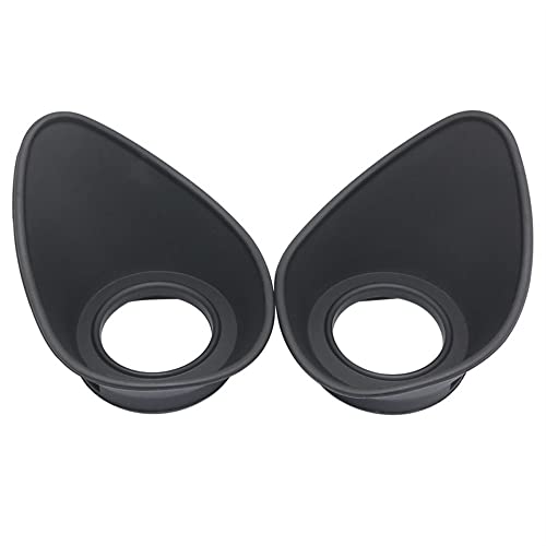 Microscope 1 Pair Rubber Eye Cups Eye Guards for 34-36 mm Stereo Metallurgical Microscope Eyepiece Telescope Inner Diameter 35 mm Parts