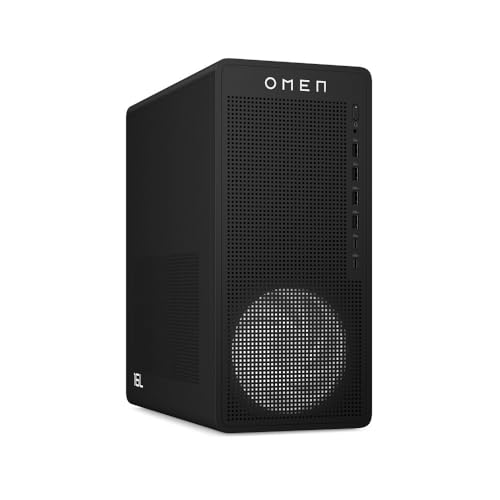 HP OMEN 16L Gaming Desktop | AMD Ryzen 5 | 16GB DDR5-SDRAM | NVIDIA GeForce RTX 5060 Ti | Tower PC | Windows 11 Home | TG03-0013sa