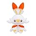 Muñeco De Peluche Scorbunny Figura De Dibujos Animados Conejo Muñeco De Peluche Lindo Escudo De Espada Juego De Anime Elf Toy 35Cm