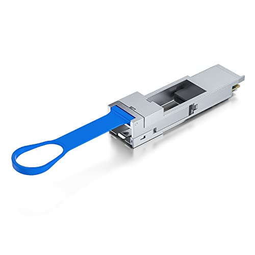 Image of H!Fiber.com QSFP28 to SFP28 QSA Adapter 100G to 25G Converter Module for Dell, Juniper, Arista, Extreme and More Devices, All-Metal housing